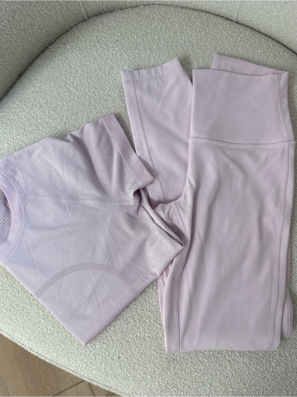 TWO ITEMS. Lululemon top and leggings.